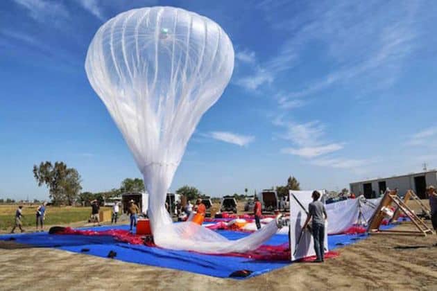 Google’s Project Loon bijna klaar voor lancering
