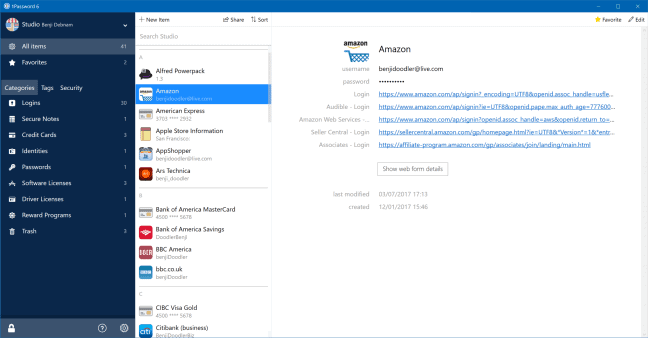 1Password wachtwoord beheer