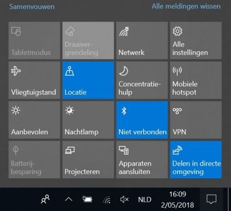 delen in directe omgeving