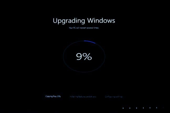 Windows 10 upgrade