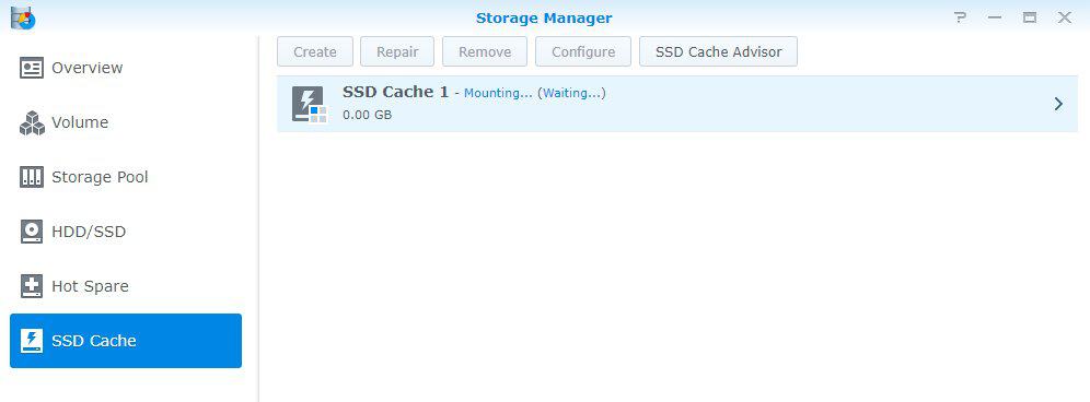 Synology Storage Manager