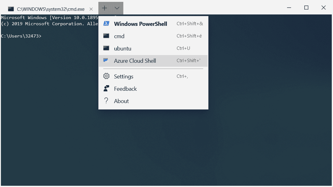 Azure Cloud Shell connector