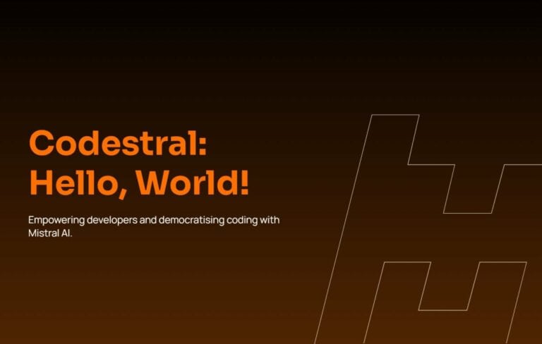Mistral onthult AI-model Codestral, vloeiend in 80 programmeertalen