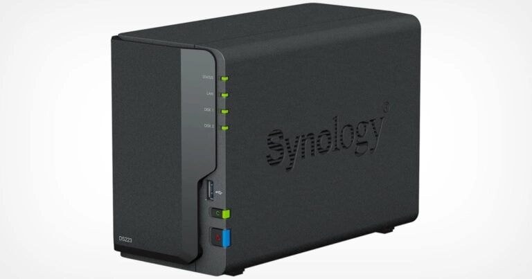 Synology onthult twee-bay DiskStation DS223 NAS