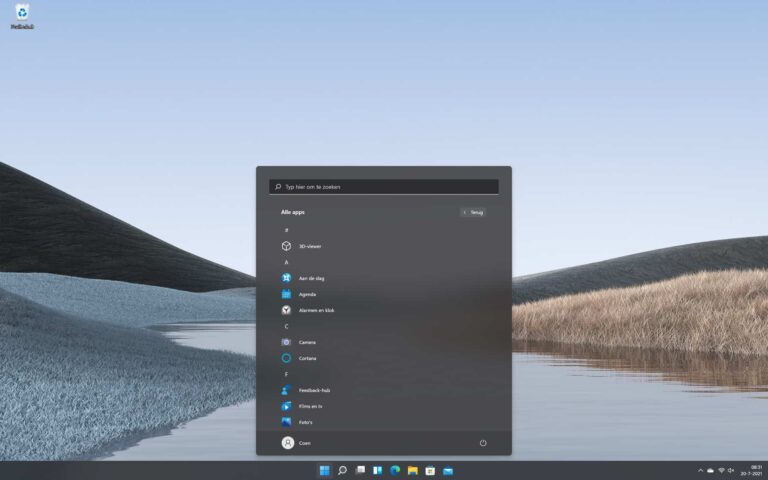Windows 11 is verder vrij te maken van voorgeïnstalleerde apps