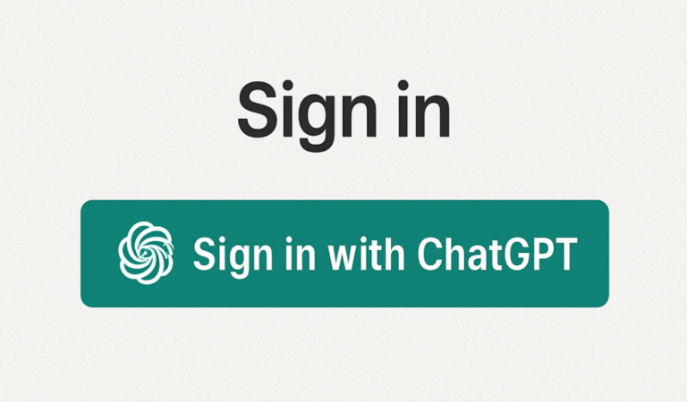 OpenAI laat je binnenkort “Inloggen met ChatGPT” bij externe apps