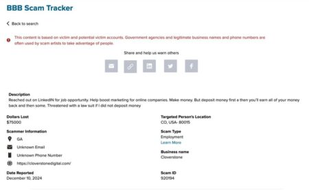 Werkzoekenden massaal de dupe van task scams