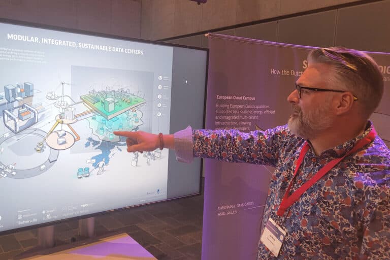 De Europese cloud van de toekomst is gebouwd in echte containers